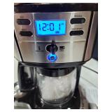 Hamilton Beach 2-Way Brewer 49980A, Single Serve Coffee Maker and Full 12 Cup Coffee Pot, Stainless Steel, Programmable