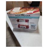 Nostalgia - HDR8RR Hot Dog Roller and Bun Warmer, 8 Hot Dog and 6 Bun Capacity - Retro Red