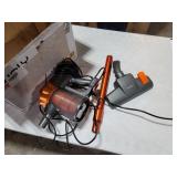 iwoly V600 Stick Vacuum Cleaner Corded 23 ft with 17KPa Powerful Suction, Adjustable Lightweight Bagless Vacuum with HEPA Filter for Hard Floor, Orange