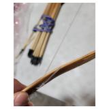 2 Wood Bow N Arrows