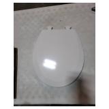Bemis 500EC Lift-Off Wood Round Toilet Seat