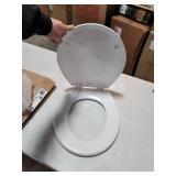 Bemis 500EC Lift-Off Wood Round Toilet Seat