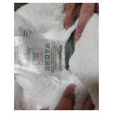 Amazonbasics King Size White and Grey Throw