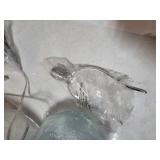 Blue Glass Table Lamp