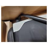 BestOffice PC Gaming Chair Ergonomic Office Chair Desk Chair with Lumbar Support Flip Up Arms Headrest PU Leather Executive High Back Computer Chair for Adults Women Men (White)