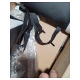 BestOffice PC Gaming Chair Ergonomic Office Chair Desk Chair with Lumbar Support Flip Up Arms Headrest PU Leather Executive High Back Computer Chair for Adults Women Men (White)