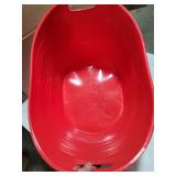 Creative Bath Products PTUB-FR RED Party Tub - Red - Pack of 1