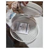 Lasko 1885 18" Cyclone Pedestal Fan with Remote Control, 18 inches White