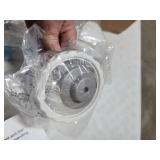 Lasko 1885 18" Cyclone Pedestal Fan with Remote Control, 18 inches White