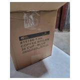 Grip Blue Enamel Coffee Percolator for Camping 36 cup