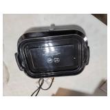 West Bend 87905 5-Quart Large Capacity Non-Stick Versatility Cooker with 5 Temperature Control Settings Dishwasher Safe Includes A Travel Lid & Thermal Carrying Case