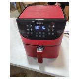 COSORI Air Fryer(100 Recipes),5.8QT Electric Hot Air Fryers Oven Oilless Cooker,11 Presets,Preheat& Shake Reminder, LED Touch Digital Screen,Nonstick Basket,1700W,Red
