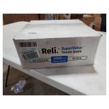 Reli. 13 Gallon Trash Bags, Black (1000 Count Bulk) Black Tall Kitchen 13 Gallon Garbage Bags