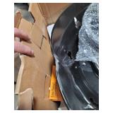 Outland Firebowl Cypress 21. Steel Portable Propane Fire Pit with Cover & Carry Kit