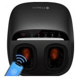 Etekcity Foot Massager Machine with Heat and APP Remote, Gifts for Women Mom Men Dad, Shiatsu Deep Kneading & Multi Air Compression, Relieve Foot Pain and Plantar Fasciitis, Fit up to Men Size 12