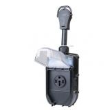 Progressive Industries EMS-PT50X - EMS Series 50A Straight Male x 30A Straight Female Surge Protection Dogbone Power Adapter with Handle Grip