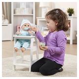 Melissa & Doug Mine to Love Wooden Play High Chair (E-Commerce Packaging)