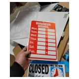 LED Open Sign for Business - 23 x 14 inch (Bigger Size) LED Shop Light - Neon Sign - Dual Modes for Flashing & Stead Light for Business Storefront, Walls, Office, Window, Shop Light, Bar