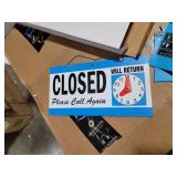 LED Open Sign for Business - 23 x 14 inch (Bigger Size) LED Shop Light - Neon Sign - Dual Modes for Flashing & Stead Light for Business Storefront, Walls, Office, Window, Shop Light, Bar