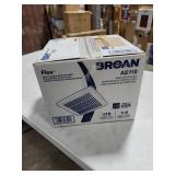 Broan Invent Single-Speed Bathroom Exhaust Fan, 110 Cfm, 1.3 Sones, 11-3/8 X 12 In., White