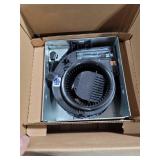 Broan Invent Single-Speed Bathroom Exhaust Fan, 110 Cfm, 1.3 Sones, 11-3/8 X 12 In., White