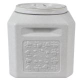 Gamma2 Vittles Vault Outback Pet Food Storage Container, Grey, 25 Lb