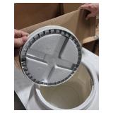 Gamma2 Vittles Vault Outback Pet Food Storage Container, Grey, 25 Lb