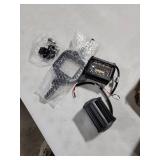 Nilight 2 PCS 4" 60W LED Light bar with 2.5 Inch Tow Hitch Mounting Brackets LED Backup Reverse Lights Rear for Pickup ATV SUV Truck Trailer Boats