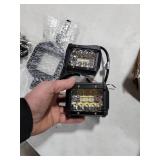 Nilight 2 PCS 4" 60W LED Light bar with 2.5 Inch Tow Hitch Mounting Brackets LED Backup Reverse Lights Rear for Pickup ATV SUV Truck Trailer Boats