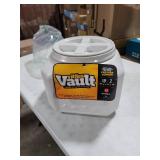 Gamma2 Vittles Vault Outback Pet Food Storage Container, Grey, 15 Lb