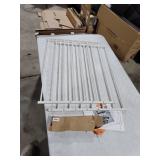 Kidco Safeway Top of Stair Baby Safety Gate, White