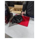 Hoover Power Scrub Deluxe Carpet Cleaner Machine, Upright Shampooer, with Storage Mat, FH50150B, Red