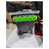 Hoover Power Scrub Deluxe Carpet Cleaner Machine, Upright Shampooer, with Storage Mat, FH50150B, Red