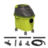 Sun Joe SWD2500 Ultra-Portable Wheeled Wet/Dry Vacuum 2.5 Gallon