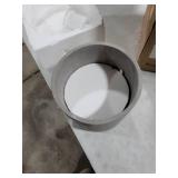 FINEHOUS Cement Planter Pot with Drainage for Indoors Medium Concrete Planter Pot