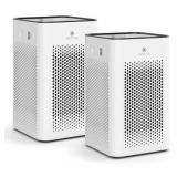 Medify MA-25 Air Purifier - H13 HEPA - 99.9% Removal (White, 2-Pack)