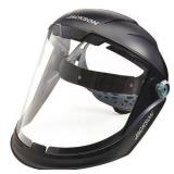 JACKSON SAFETY 14200 Maxview Faceshield, Headgear Color: Black