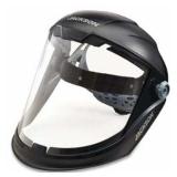 JACKSON SAFETY 14200 Maxview Faceshield, Headgear Color: Black