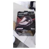 JACKSON SAFETY 14200 Maxview Faceshield, Headgear Color: Black