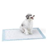 Amazon Basics Dog and Puppy Pads, Heavy Duty Absorbency Pee Pads with Leak-proof Design and Quick-dry Surface for Potty Training, X-Large (28 x 34 Inches) - Pack of 25
