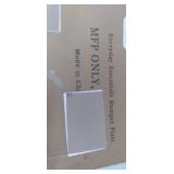 Everyday Essentials Color Coded Olympic Bumper Plate Weight Plate W Steel Hub