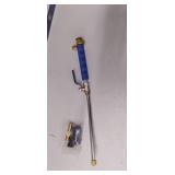 Hydro Jet High Pressure Power Washer, Pressure Washer Gun with Garden Hose End, Glass Window Cleaning Sprayer Extendable Garden Car Water Washing, Hydrojet Washer Nozzle (Adjustable Type + Fan Type)