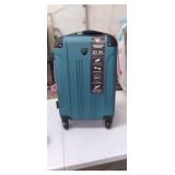Travelers Club Chicago 20" Hardside Rolling Carry On Luggage - Teal