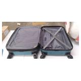 Travelers Club Chicago 20" Hardside Rolling Carry On Luggage - Teal