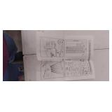 TMS 5FT European Modern Satin Stainless Steel Sliding Barn Wood Door Closet Hardware