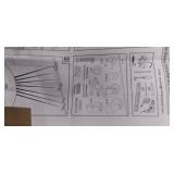 TMS 5FT European Modern Satin Stainless Steel Sliding Barn Wood Door Closet Hardware