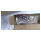 TMS 5FT European Modern Satin Stainless Steel Sliding Barn Wood Door Closet Hardware