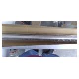 TMS 5FT European Modern Satin Stainless Steel Sliding Barn Wood Door Closet Hardware