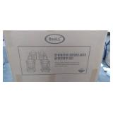 BaoLL Leather Car Seat Covers Full Set, Automotive Seat Covers with Faux Waterproof Leather, Leatherette Automotive Vehicle Cushion Cover Universal Fit Set Auto Accessories, for SUV Pick-up Truck