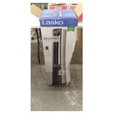 Lasko - Bladeless Tower Fan with Remote Control - Silver